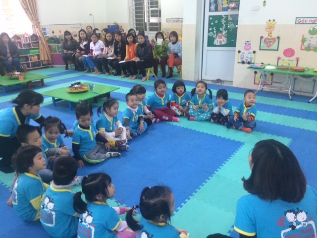  Trong 2 ngày 30/11 và 1/12/2016 trường mầm non Thượng Thanh tổ chức kiến tập các hoạt động đạt giải cao trong hội thi giáo viên,
nhân viên nuôi dưỡng giỏi cấp trường.